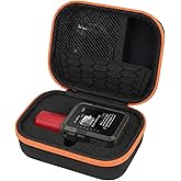 Againmore Hard Case for Garmin inReach Mini 3 Plus Satellite Communicator | Foam Tray and Screen Divider Limit Movement and Scratches; Mesh Pocket and Carabiner Support Outdoor Carry, Black, Case Only