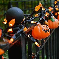 Halloween Lights, 33ft 150 Count Black Wire