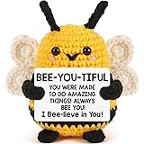 LEJIAJINW Emotional Crochet Easter Bee Gifts for