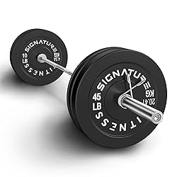 Fitvids Olympic 2" Bumper Plates Set Including