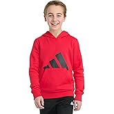 adidas boys Essential Big Logo Fleece Hooded Pullover (Big Kid)