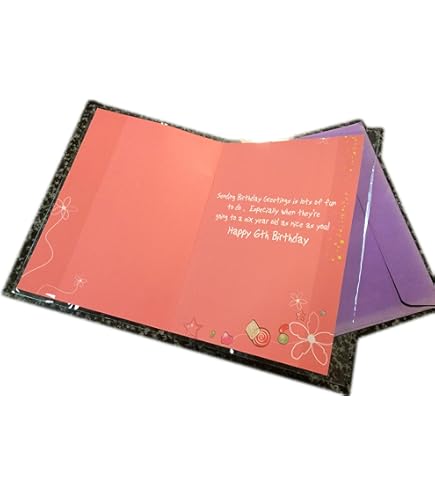 Amazon.com : Pack of 100 Greeting Card Jackets Clear for Envelope Package  Protection & A2 Card : Office Products