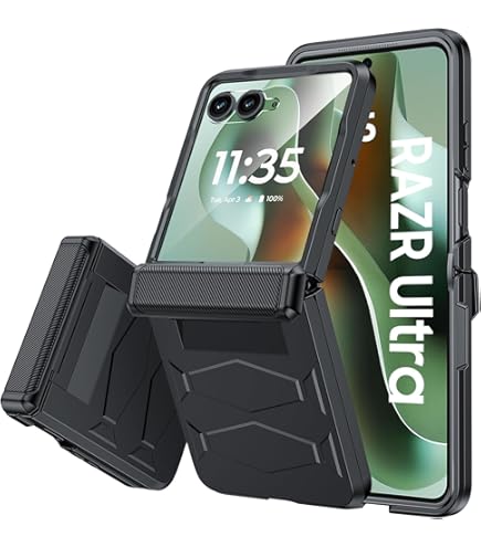 Poetic Spartan For Galaxy Z Fold 6 Case Full-Body Protective Cover Gun Metal - View #5