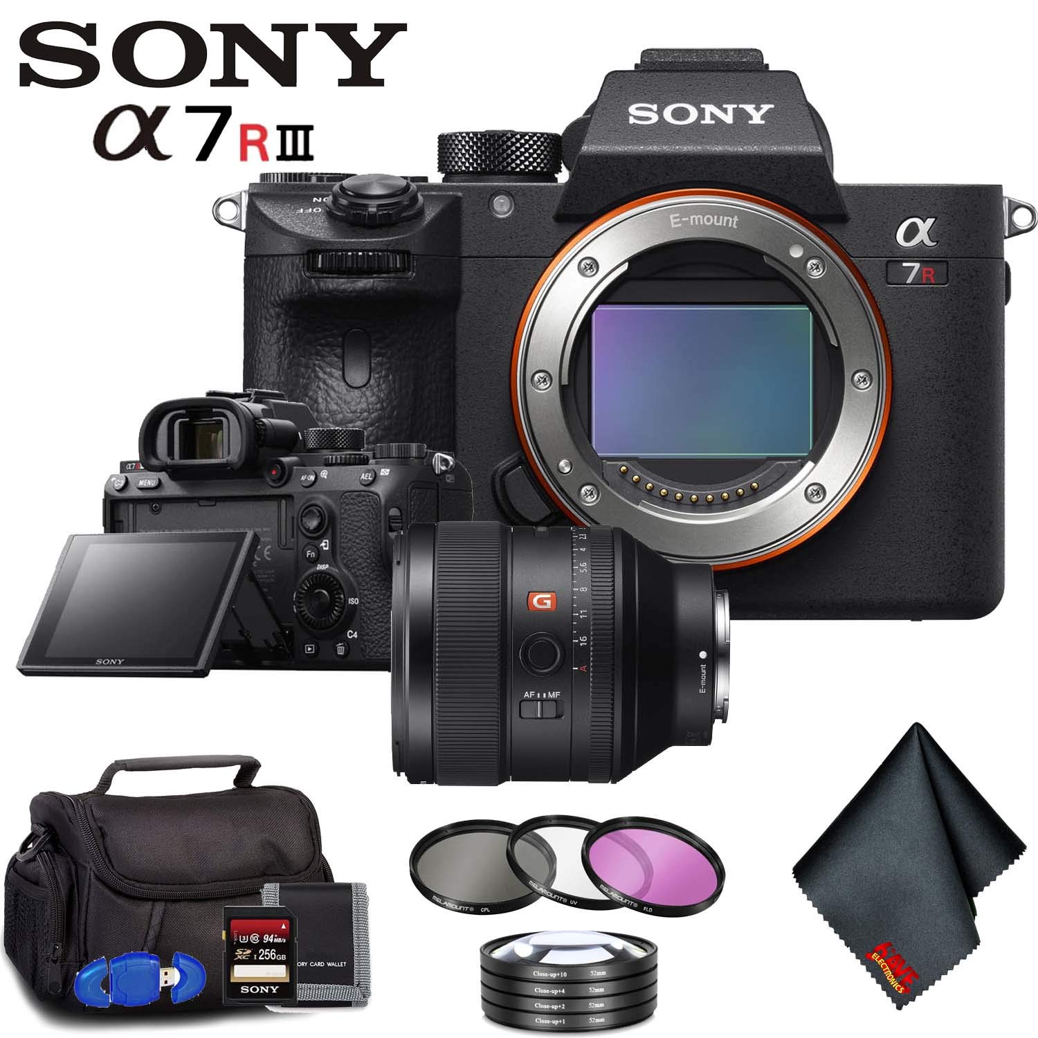 Sony Alpha a7R III Mirrorless Digital Camera (Body Only) 85mm