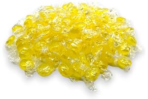 KLUB BULK Sugar Free Lemon Drops Hard Candy-Keto Friendly-1.5 lbs Lemon Fresh Flavored Individually Wrapped-Ideal Diabetic Candy, Gluten Free(24 oz)