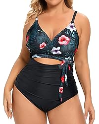 Daci Plus Size One Piece Swimsuit - Tummy Control