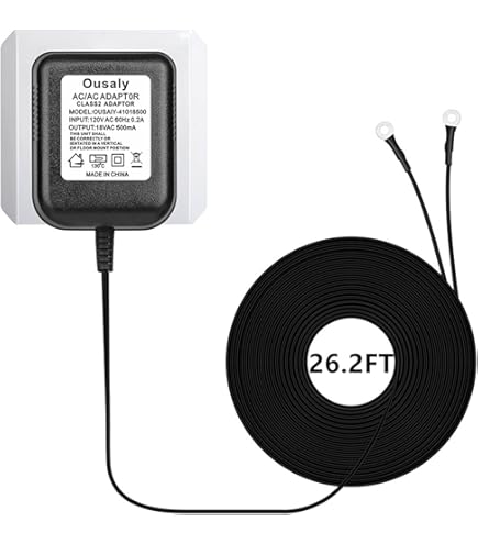 Door Bell Camera 18V500MA Ring Doorbell Power Adapter,for Power