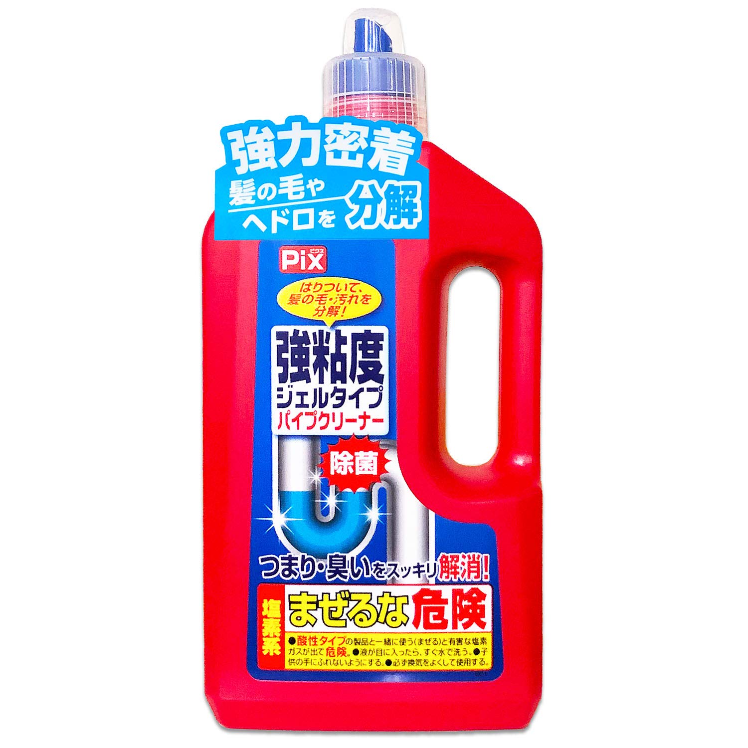 ピクス 排水口・パイプクリーナー 強粘度ジェルタイプ 800g商品画像