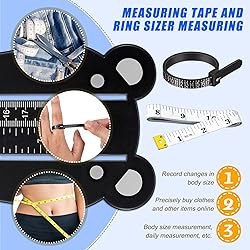 Weewooday 2 Pcs Foot Measurement Devices Shoes Size