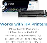 HP CF401X 201X High Yield Cyan Toner Cartridge Original view 2