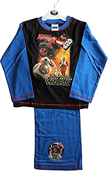 Amazon オリジナルディズニースターウォーズ子供の遊びキャラクターブルーブラックパジャマセット 4 5 年 パジャマ 通販