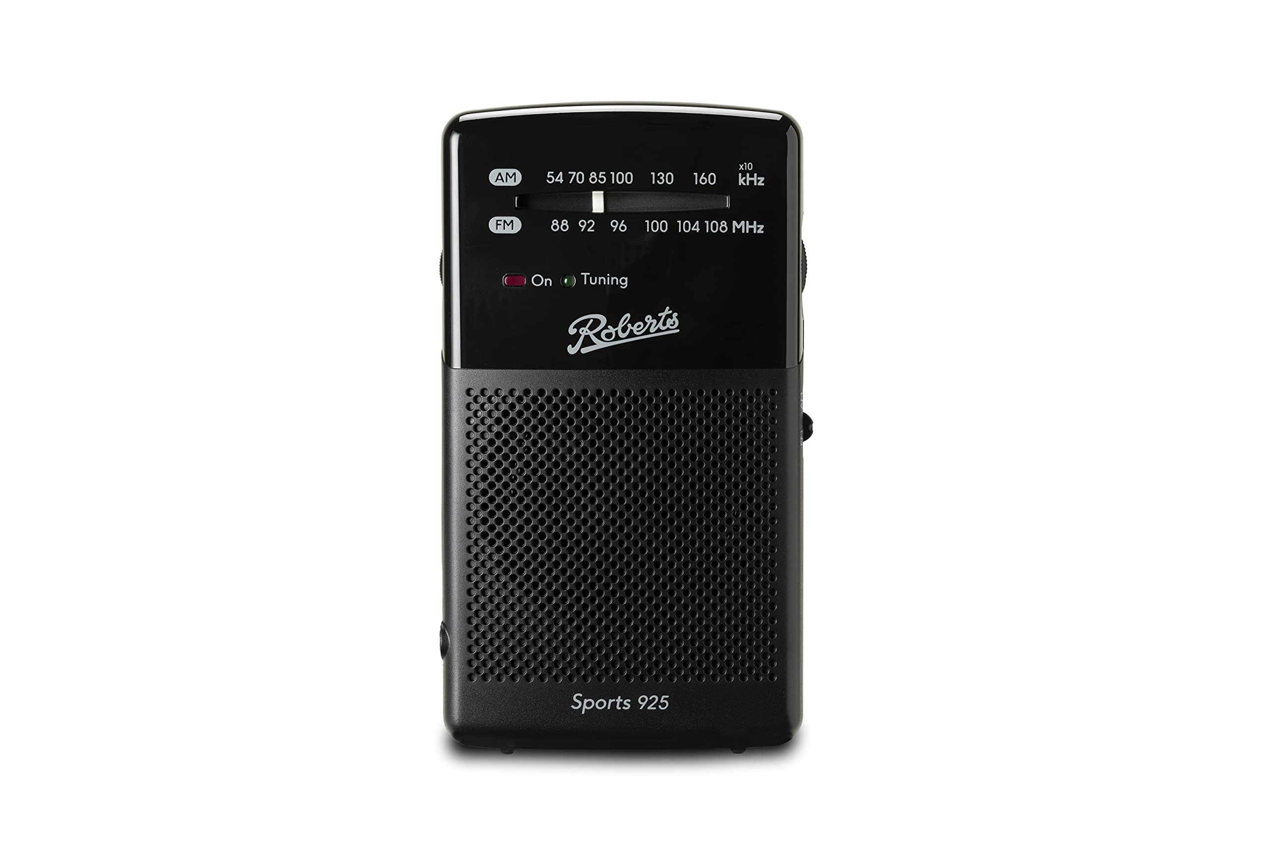 Roberts SPORTS 925 Personal FM/AM Radio, Black