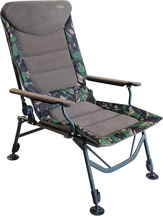 MK-Angelsport Kingsize Big Boy belastbar bis 150kg, bequemer Carp Chair