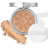 UCANBE 2-in-1 Superfreezed Pressed Setting Powder &ndash; Set &amp; Prime Powder Foundation Compact, Oil Control | Hydrating | Long-Lasting | Alcohol-Free | Paraben-Free | Smooth Matte Finish (Natural)