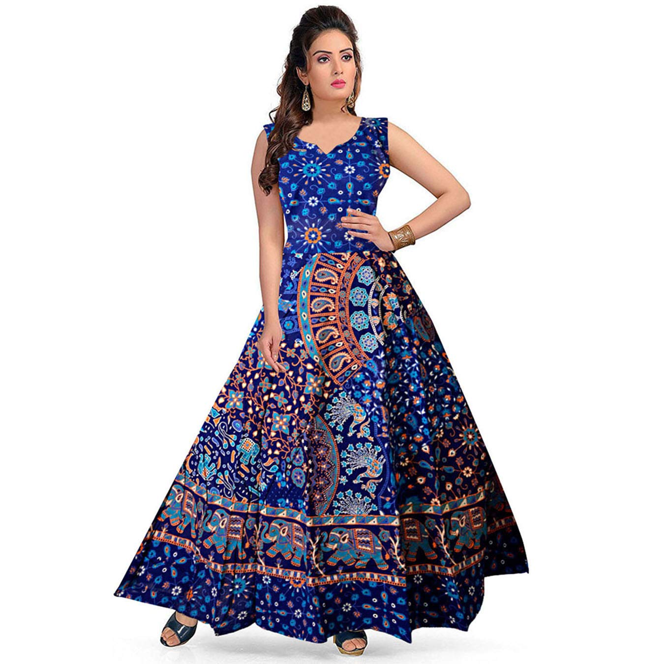 one piece cotton gown