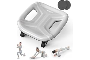 PROIRON Ab Roller with Knee Pads for Abs Workout, Multifunctional Ab Roller Wheel for Abs Workout, Abdominal Roller with Knee Pads, Abdominal Exercises Wheel, Abb Roller (Slide Fitness Trainer)