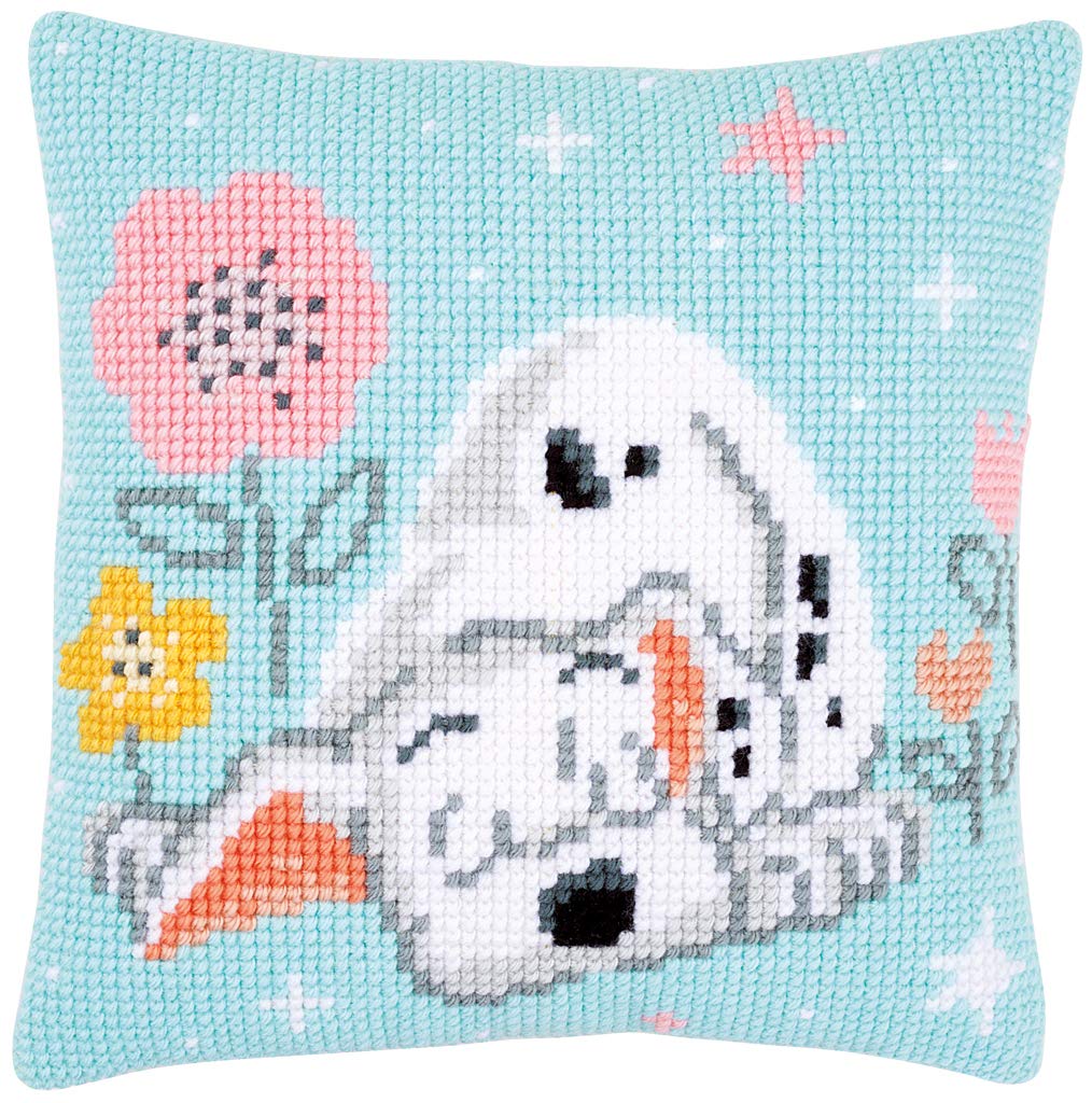 Vervaco Cross Stitch Kit: Cushion: Disney: Dalmatian, Cotton NA, 40 x 40cm / 16" x 16"