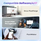 Flashforge AD5X Multi-Colour 3D Printer CoreXY 600mm/s 300°C 220x220x220 view 7