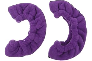 FOMIYES 2pcs Purple Figure Skate Blade Covers for Adults and – Soft Elastic Ice Skate Guards Protector