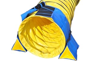 Cool Runners 2 Piece Pro Grip PVC Tunnel Bags with Synthetic Rubber Base for Multi Surface Gripping, 106419