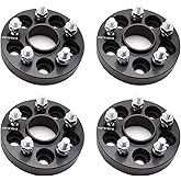 ZY WHEEL 5x100 Wheel Spacers 1" for Subaru Crosstrek Impreza BRZ Outback Legacy Forester Baja 5x100 to 5x100 Wheel Adapters 56.1 M12X1.25 Studs 5 Lug 4PCS