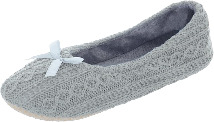 knitted ballet slippers