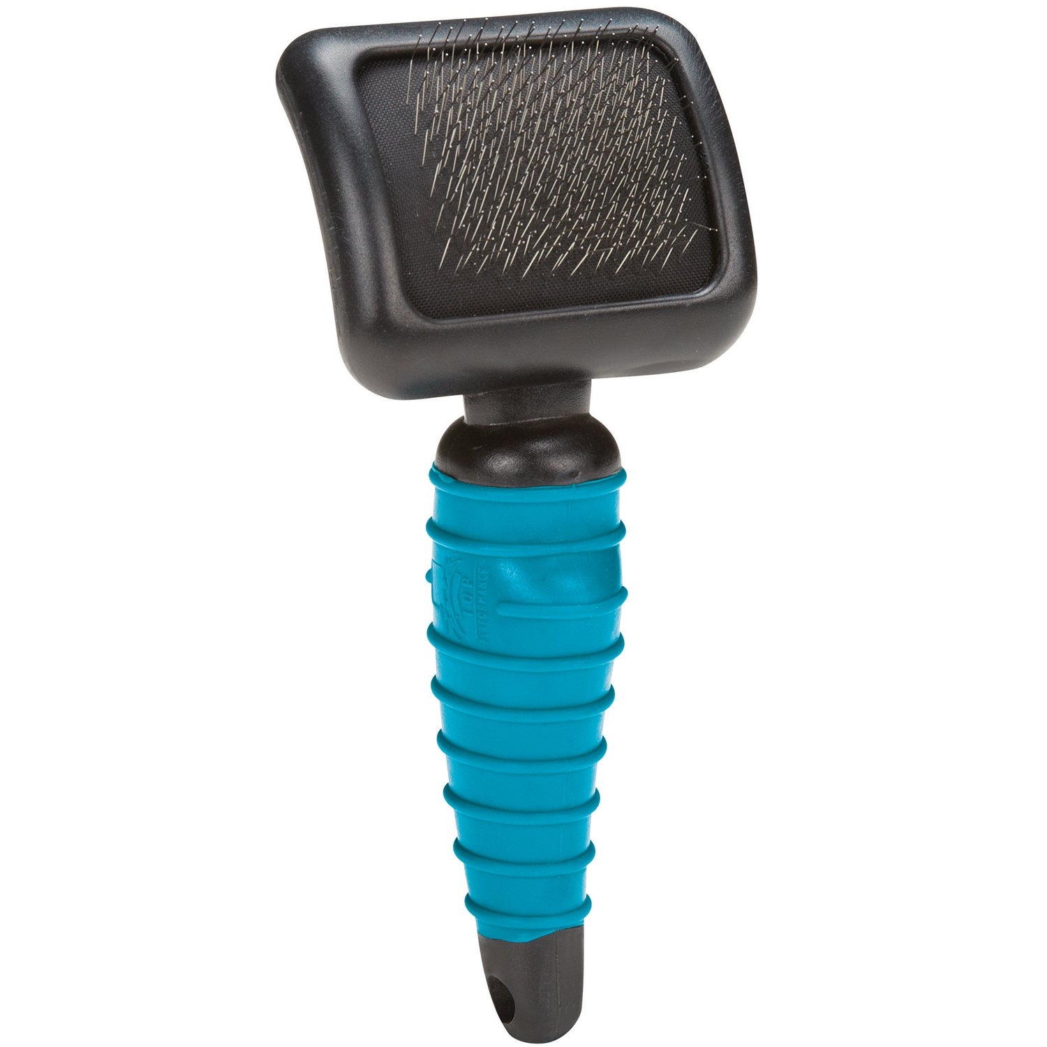 Master Grooming Tools Ergonomic Soft Slicker Brushes — Molded Brushes for Grooming Dogs - Small, 3⅛" x 2½" Black