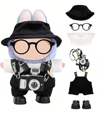 Formal Outfit For 17cm Dolls - Student Style Clothing Set