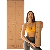 Pink Fox wellness Yoga Mat extra Thick (7mm), for Women and Men, Large Workout Yoga Mat for Home, Lightweight Thick Yoga Mat 