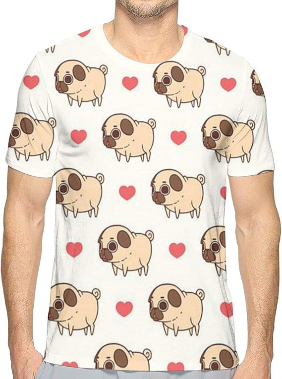 Amazon Co Jp かわいい犬 Tシャツ メンズ 半袖 夏 薄手 吸汗速乾 汗染み防止 快適な おもしろ おしゃれ 服 ファッション小物