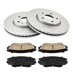 295.6mm Front Brake Pads and Rotors Kit Compatible
