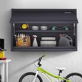 VEVOR Metal Storage Cabinet, 120lbs Load Capacity per Shelf, 20'' Tall Wall-Mounted Powder-Coating Steel Garage Cabinet with 