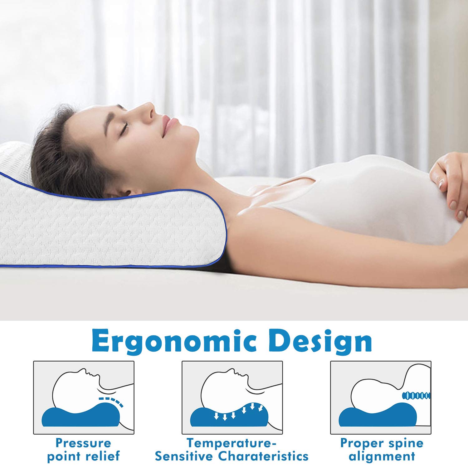 brookstone cervical pillow