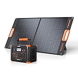 519Wh Outdoor Solar Generator with 100W Portable