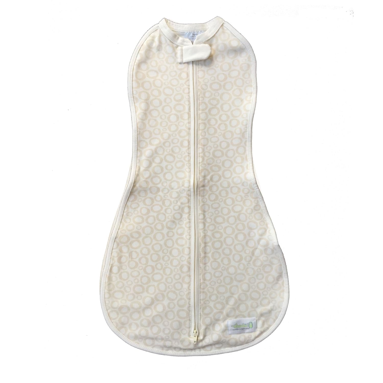 Woombie Organic Baby Cocoon Swaddle Big Baby 36 MonthsTan O's