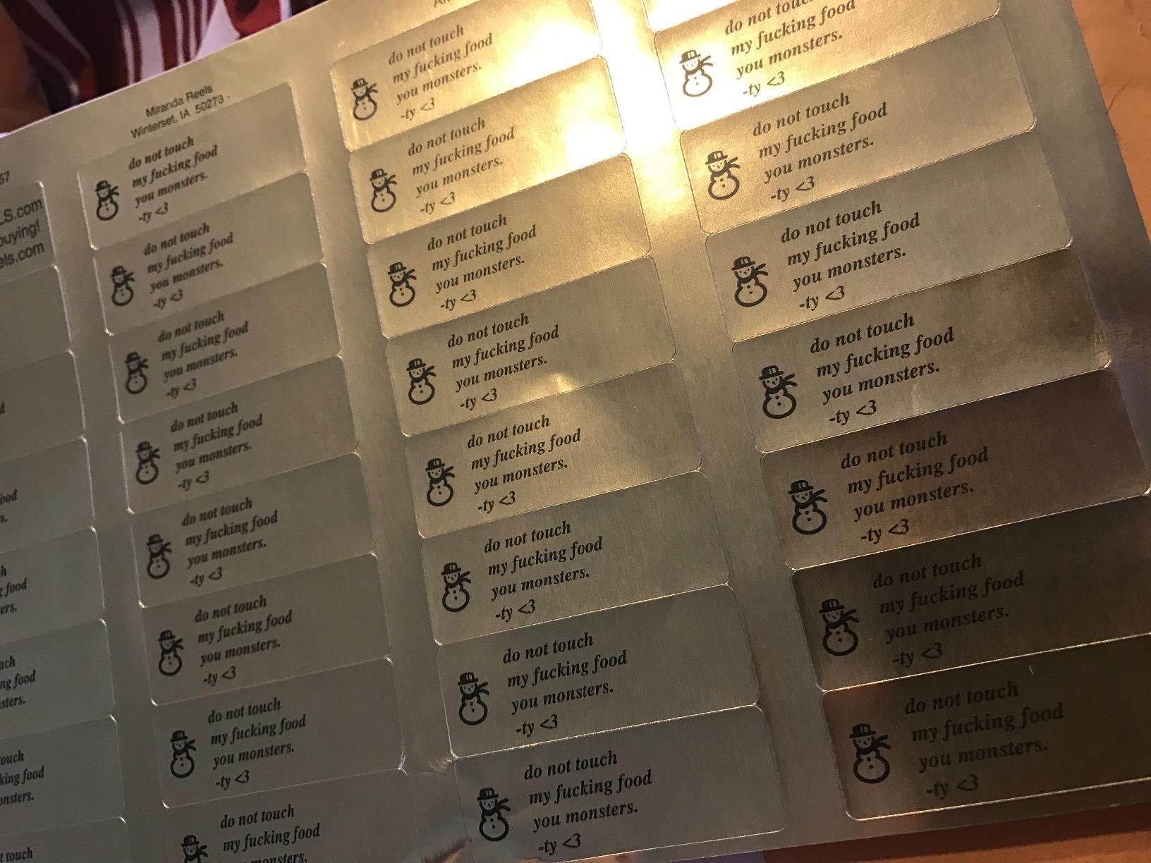 $4/mo - Finance Return Address Labels - 500 Personalized Labels on ...