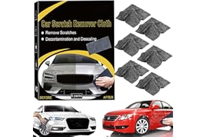 EZGHAR Breathe Green Nano Sparkle Cloth Car Scratch Remover, Nanosparkle Cloth for Car Scratches, Breathe Green Nanosparkle for All Types of Vehicles Car Paint Deep Scratches Repair (6packs/1 Box,new)