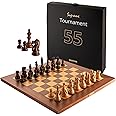 Millennium Supreme Tournament 55 Electronic Chess Board Set - Highly Accurate Move Autosensing Technology Make Playing Comfortable & Fun. MIL850