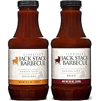 Amazon.com : Jack Stack Barbecue Original and Spicy Sauce - Kansas City ...