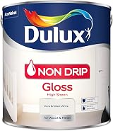 Dulux Non Drip Gloss High Sheen Paint For Wood And Metal White 2.5L view 2