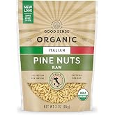 Organic Italian Pine Nuts, 3oz, Non GMO, Plant Protein