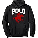 Polo Athletes Polo Player Horse Riding Equestrian Horseback Pullover Hoodie