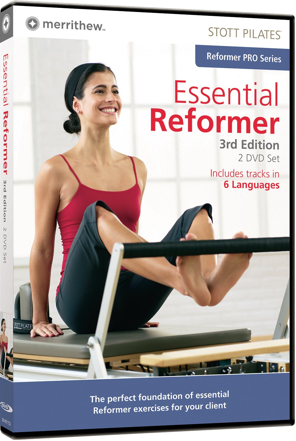 STOTT PILATES Essential Reformer 3rd Edition - 2 Disc Set (6 Languages)