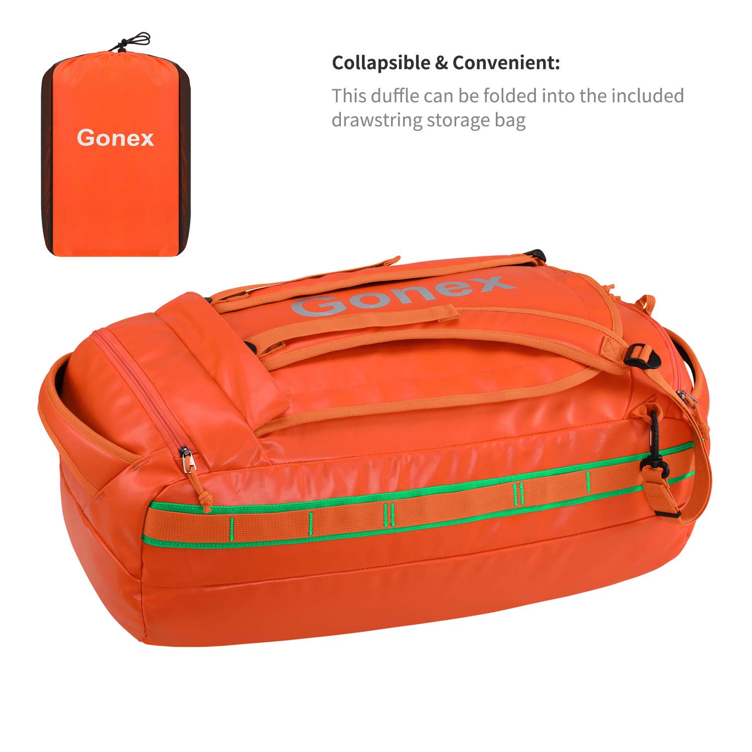 Gonex 60l Packable Travel Duffel Bag Review IUCN Water