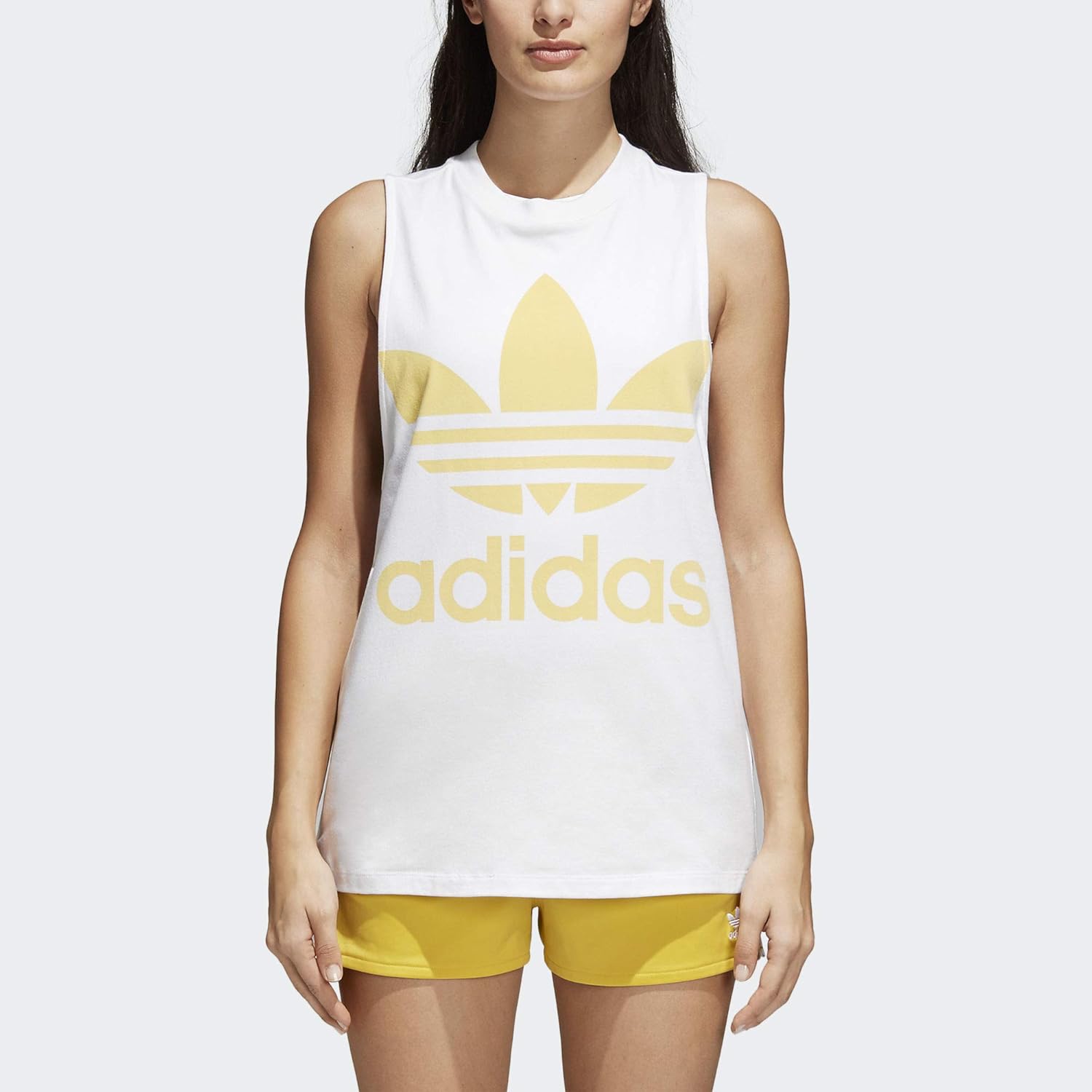 adidas Originals Women's Trefoil Tank Top at Amazon Women’s Clothing store