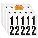 4 inch Adhesive Numbers for Mailbox, Vinyl