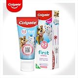 Colgate Original Baby Toothpaste 0-2 Years 50ml Pack of 3 Natural Fruit view 2