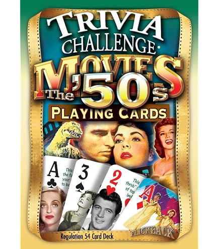 Flickback 1991 Trivia Playing Cards – 2-in-1 Deck With Year-Specific Questions - View #5