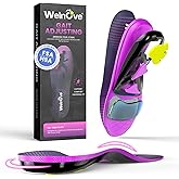Welnove Running Insoles for Men & Women with Metatarsal Pad for Metatarsalgia,Orthotic Arch Support Insoles for Plantar Fasciitis, Morton's Neuroma, Ball of Foot Pain Relief-L