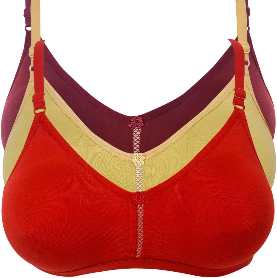 Women's Cotton Non Padded Non-Wired Bra